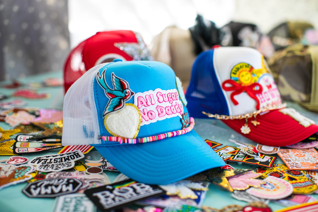 KIT: Custom Hat Kit- Sassy or Sweet, Adult or Kids 3 Hat Kit