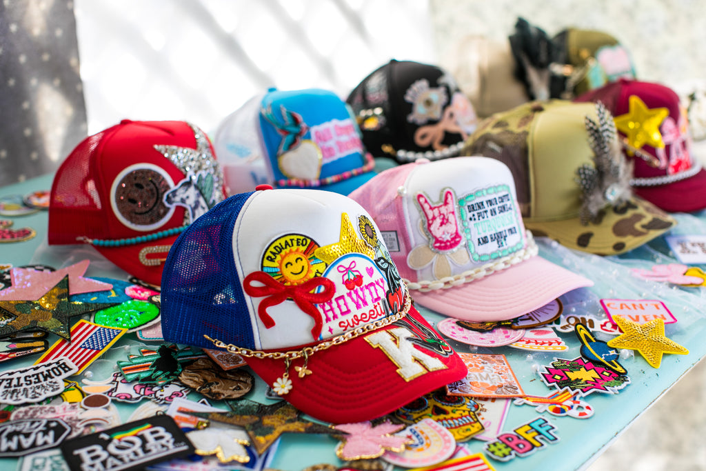 KIT: Custom Hat Kit- Sassy or Sweet, Adult or Kids 3 Hat Kit