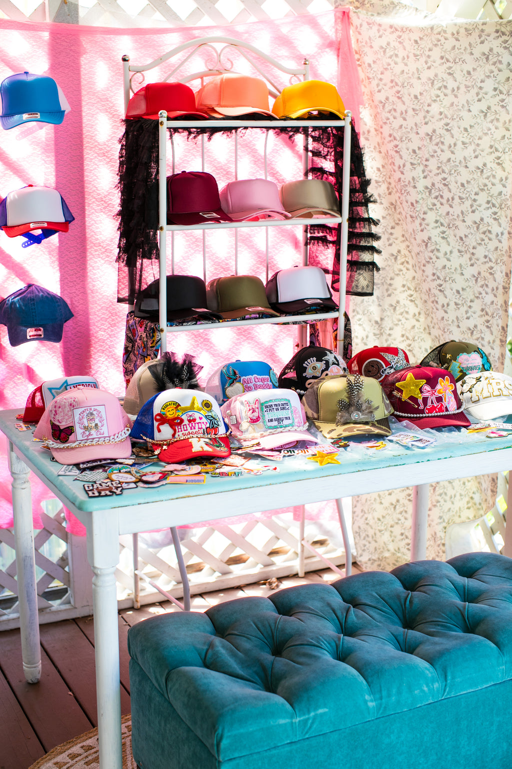 BOOK A CUSTOM HAT BAR- deposit only. Request a quote with form below.