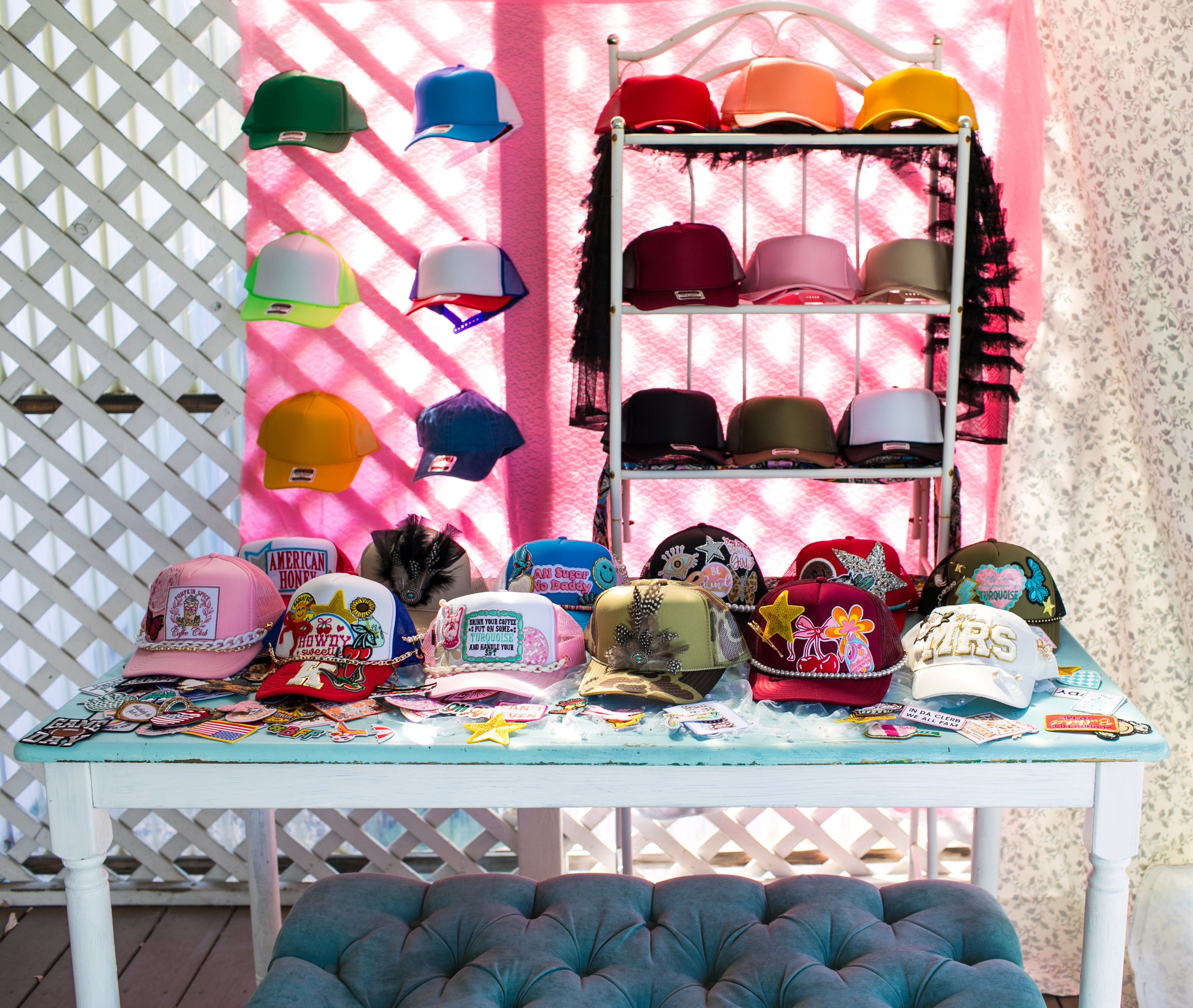 BOOK A CUSTOM HAT BAR- deposit only. Request a quote with form below.