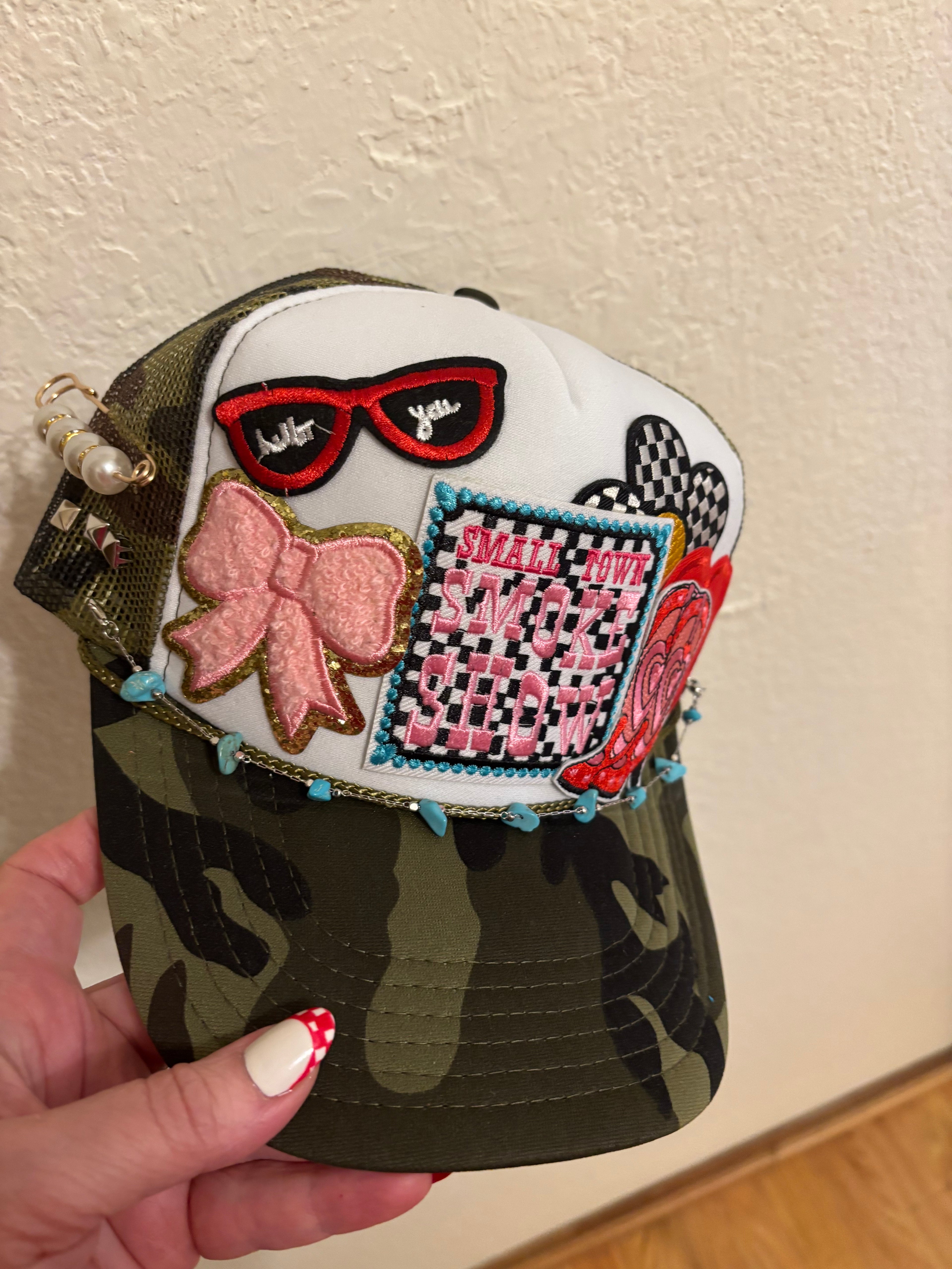 Camo Hat Smoke Show- that's you!