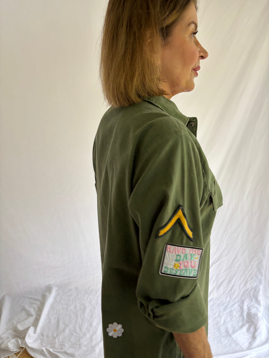 Patched Up Army Shirt