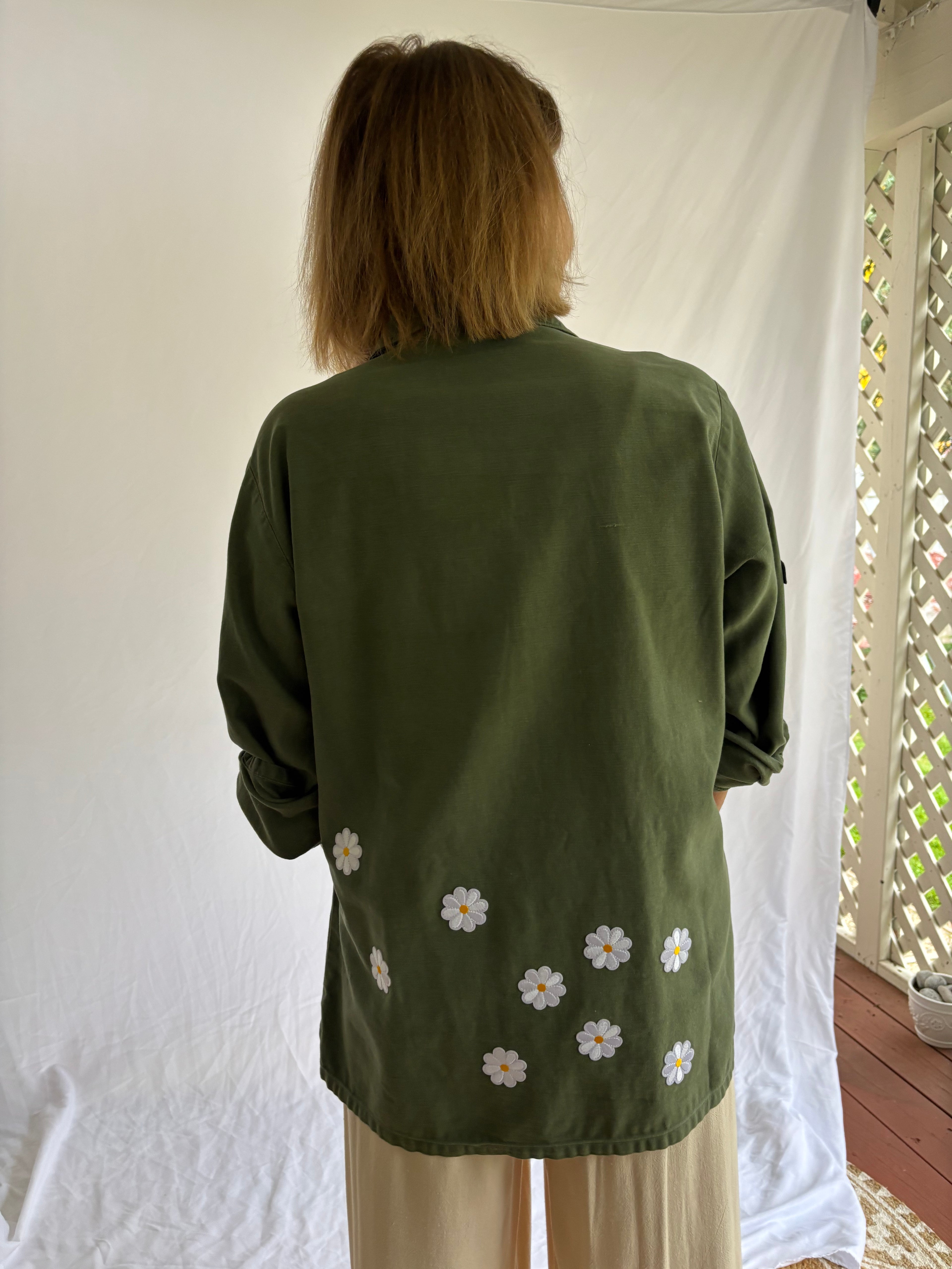 Patched Up Army Shirt