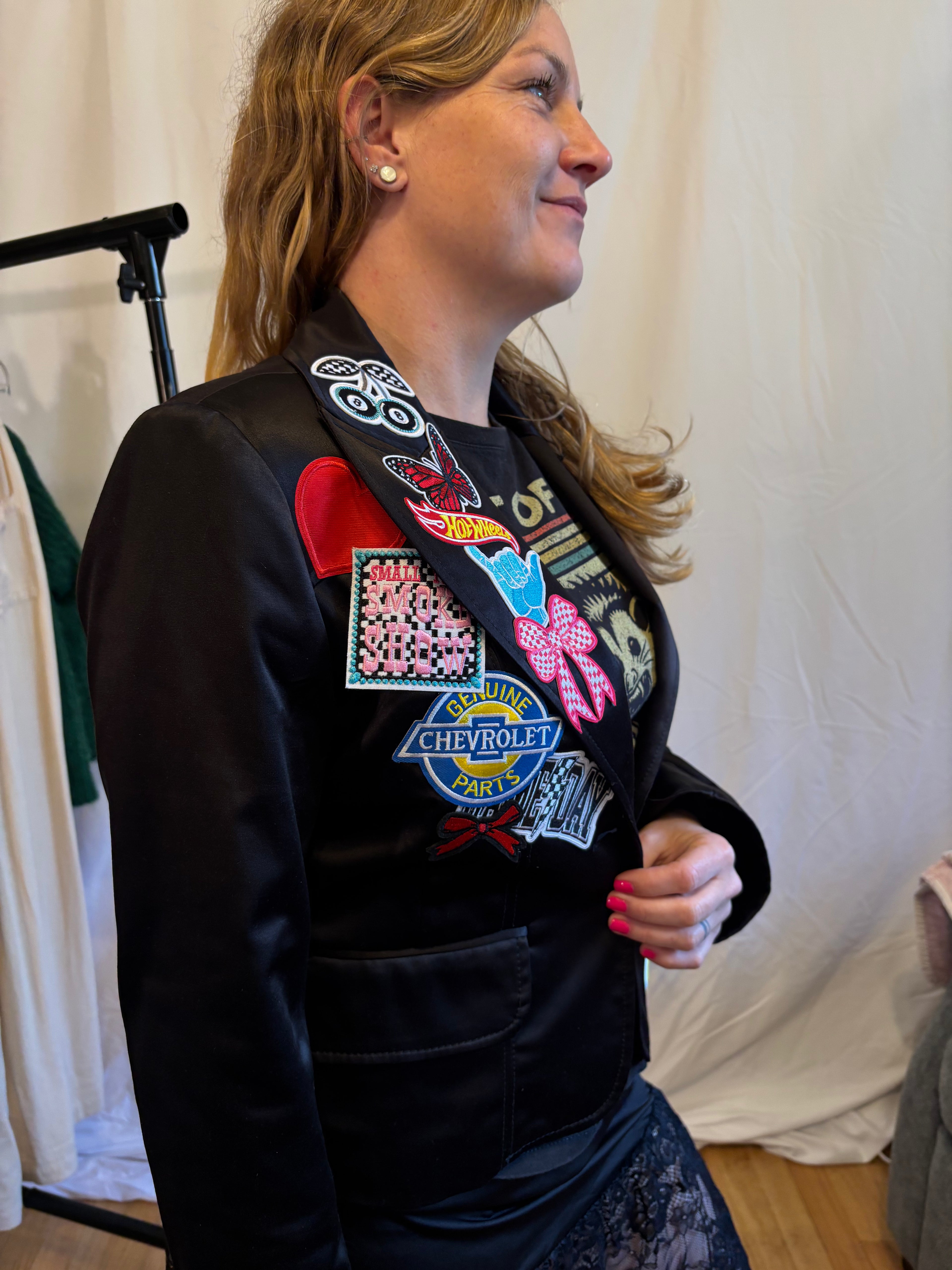 Ashley Jacket with Racing Patches
