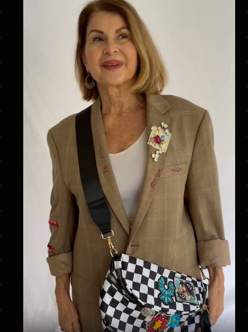 Best Friend Mija Blazer Embroidered Embellished Everything