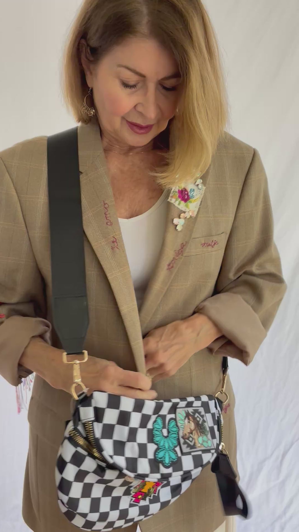 Best Friend Mija Blazer Embroidered Embellished Everything