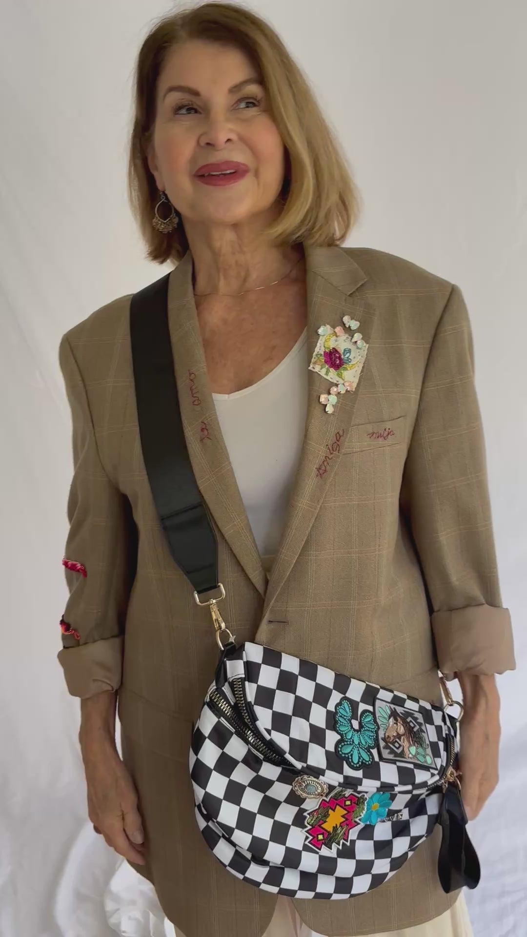 Best Friend Mija Blazer Embroidered Embellished Everything